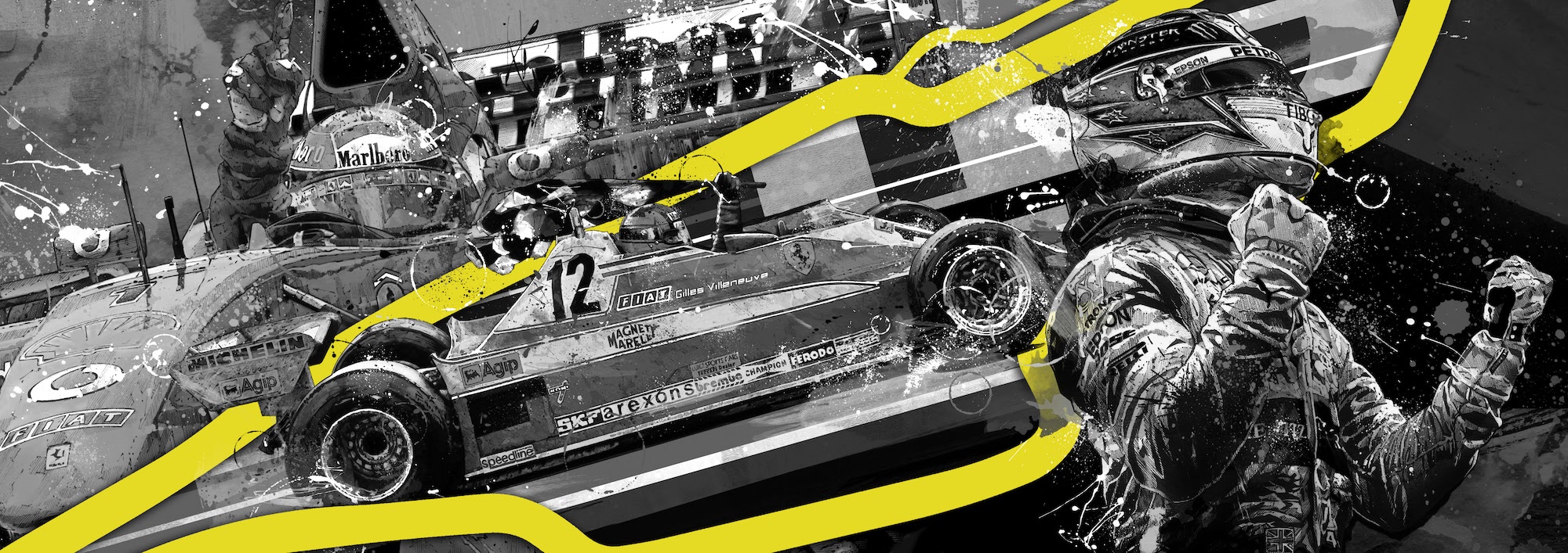 F1 jaune